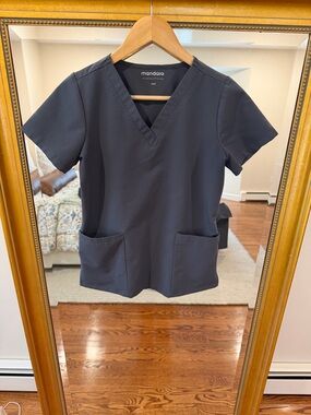 Mandala V-Neck Medical Scrub Top